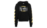 Caravaggio Painting Over Hoodie "Black / Multicolor" OMBB037F21FLE0111084