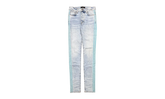 Flocked Track Jeans "Vintage Light Indigo Teal" AFTJVLI