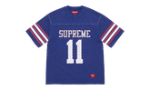Studded S/S Football Top "SS26 - blue" SU27033