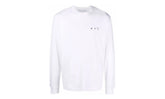 Caravaggio Paint Skate Long-Sleeve Tee "White / Black" OMAB064C99JER0050110
