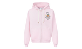 Casa Way Mascot Printed Full Zip Hoodie "Pink" M AW25 JTP 408 05