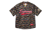 Floral Jacquard Jersey "SS26 - Navy" SU27412
