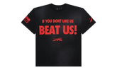 Beat Us! T-shirt "Red/Black" HSR198
