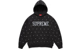 Stars Studded Hooded Sweatshirt "FW25 - Black" SU26908