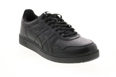 Asics Japan S 1191A163 Mens Black Leather Lifestyle Sneakers Shoes