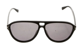 Aviator Logo Sunglasses "Black / Black / Silver" XA41764AC BBS