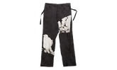 Printed Linen Trouser "Black Base" UC1E4501 1 BLAC