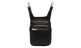 Calf Hip Pouch "Black / Silver" W0A32326CA BLS