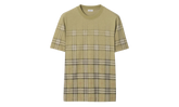 Gradient Check Cotton T-shirt "Glade Green" 8119023