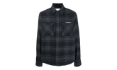 Outline ARR Flannel Shirt "Grey / White" OMGA133C99FAB0010701
