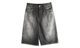 Loose Fit Denim Shorts "Black" FN MN SHOR000263 BLACK
