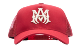 MA Logo Trucker Hat "Red" AW23MAH022 610 RED