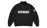 Shop Flag Half Zip Pullover "SS26 - Black - New York" SU27017