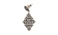 Drop Chainmail Plus Earring "Single Earring - Silver" CHRM0667
