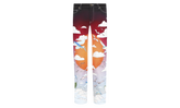Casablanca Shell Print Denim Pants "White" MS20-TR-002