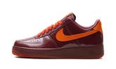 Air Force 1 Low "Patent Leather Dark Team Red Safety Orange" IO4489 601