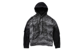 Gathered Thorn Window Hoodie "Black / Grey" CU6OFEQL