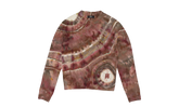Ma Tie Dye Cashmere Crewneck Sweatshirt "Clay" SS22MKL007_Clay