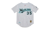 MLB Dontrelle Willis Home World Series Jersey "2003 Florida Marlins – White / Black" AJY15338 FMA03DWSWHBK