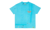 Vintage Logo Painted T-Shirt "Turquoise" GD041
