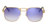 CEO Equestrian 24KT "Yellow Gold / Midnight Blue Gradient Flash Purple Flat" EQCE2 0004 20A1