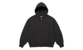 Cut Out Zip Up Hoodie "Black" SU27264