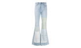 Reconstructed Flare Jeans Patch "Multi Indigo" Y0W01405RD MUI
