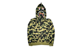 ABC Camo Shark Full Zip Up Hoodie "Green" 001ZPI201004M