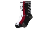 FOTI SOCKS "Multi - Black, White, Red" CHRM0796