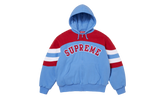 Filled Zip Up Hooded Sweatshirt "SS26 - Light Blue" SU27076