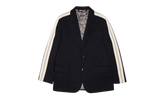 Single Breasted Side Stripe Blazer "Navy" PMEN016F21FAB0014637