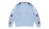 Old English Sleeves Sweater "SS26 - Light Blue" SU27138