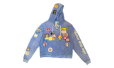 Gentlemen's Waffle Hoodie "Blue" BWA84