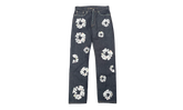 Levi's 501 Rhinestone Cotton Wreath Logo Jeans "Selvedge - Indigo / White" DT295