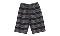 After School Flannel Shorts Cross Patch "Black" CHRM1087