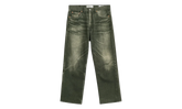 Digital Aurora Print Third Cut Jeans "Black" M2265TD