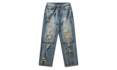 Vintage Double Knee Pants "Blue" TC25PT2801