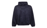 Suede Fleece Modern Hoodie "Vintage Black" 192HO256941F