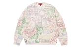 Collage Embroidered Sweater "SS26 - White" SU27294