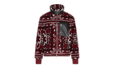 Fleece Zip Up Jacket "Red" MKF009 643