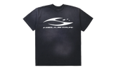 H Cursive Logo T-Shirt "Black" HSR253