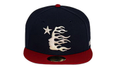 Baseball Hat Fitted "Navy" HSR238