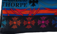 Silk Scarf "Blue Multi Color" CHRM0943