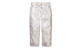 MM6 Maison Margiela Foil Double Knee Painter Pants "SS24 - Natural" SU27240