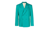 Sonny Double Breasted Blazer "Turquoise" PMEN026S23FAB001 TUR