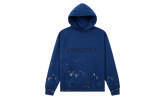Sequin Splatter Paint Hoodie "Blue" P401 MFNZ425
