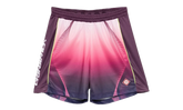 Gradient Football Shorts "Aubergine" MSS26JTR25301