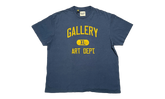 Art Dept Short Sleeve Tee Shirt "Navy Yellow" GDADSSTSNY