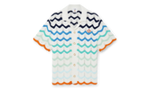 Gradient Wave T-Shirt "Orange / Multicolor" MS25 KW 984 01 MULT