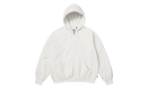 MM6 Maison Margiela Box Logo Zip Up Sweatshirt "SS26 - White" SU27171